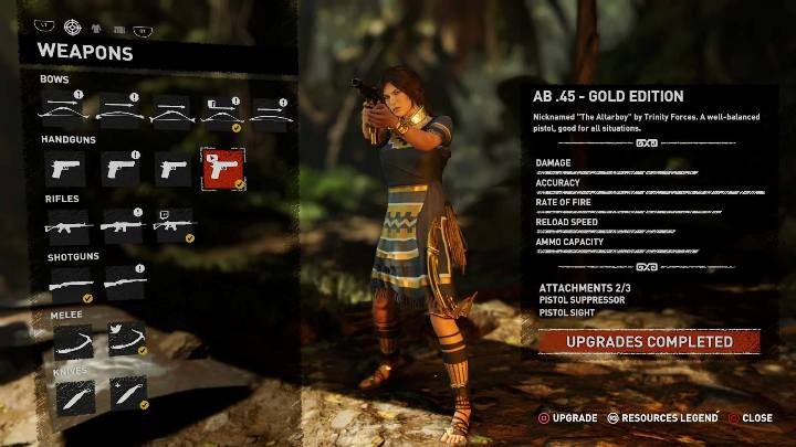 4 - Złote bronie w Shadow of the Tomb Raider - Shadow of the Tomb Raider - poradnik do gry