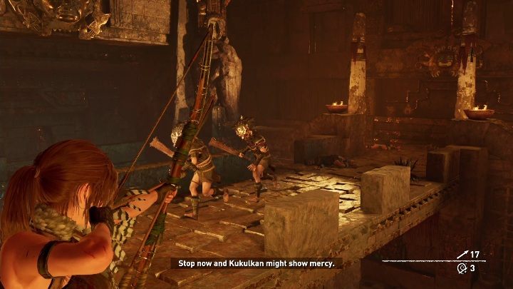 Po wejściu do jaskini trafisz na zasadzkę - Misje poboczne w Ukryte Miasto w Shadow of the Tomb Raider - Shadow of the Tomb Raider - poradnik do gry
