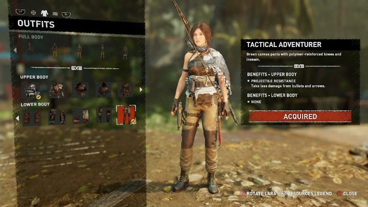 Jak zdobyć - W tym stroju zaczynasz grę - Stroje Lary w Shadow of the Tomb Raider - Shadow of the Tomb Raider - poradnik do gry