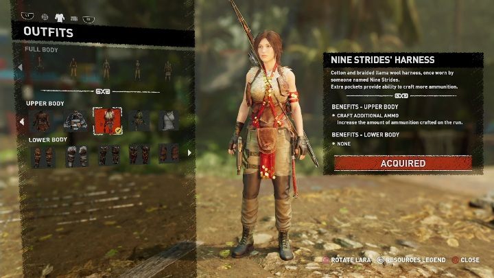 Jak zdobyć - Elementy stroju należy kupić u Merchanta - Stroje Lary w Shadow of the Tomb Raider - Shadow of the Tomb Raider - poradnik do gry