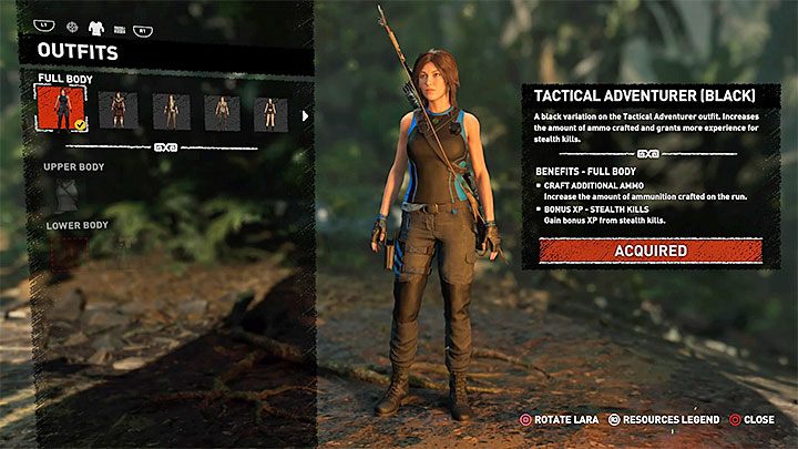 Zmiana stroju w grze Shadow of the Tomb Raider jest możliwa za każdym razem gdy dotrzesz do obozowiska - Shadow of the Tomb Raider - poradnik do gry