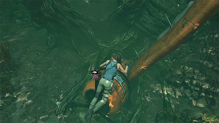 Podejdź do żółtego śmigła i zbadaj je - Jak odzyskać stracony nóż, łuk i czekan w Shadow of the Tomb Raider? - Shadow of the Tomb Raider - poradnik do gry