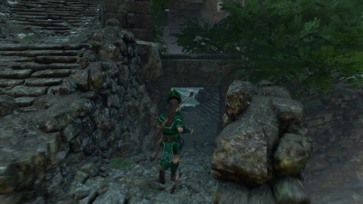 Po przeczytaniu podpowiedzi na monolicie odwróc się o 180 stopni i pobiegnij w prawą stonę - Dialekt Yucatec - monolity w Shadow of the Tomb Raider - Shadow of the Tomb Raider - poradnik do gry