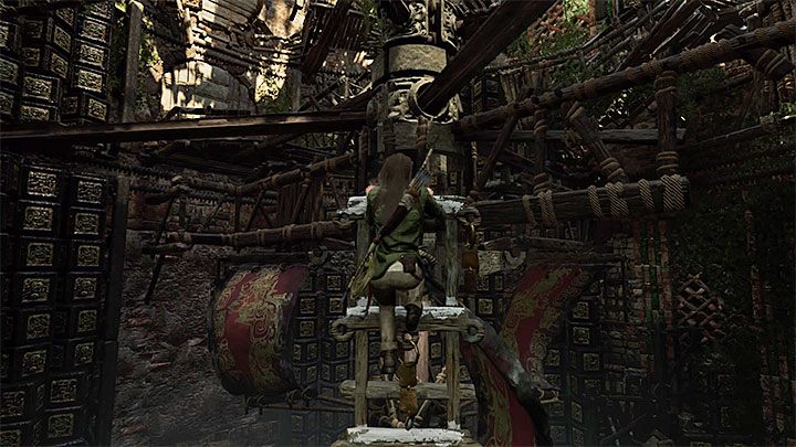 Zbliż się ponownie do obracającej się centralnej konstrukcji - Jak zaliczyć Próbę Orła w Shadow of the Tomb Raider? - Shadow of the Tomb Raider - poradnik do gry