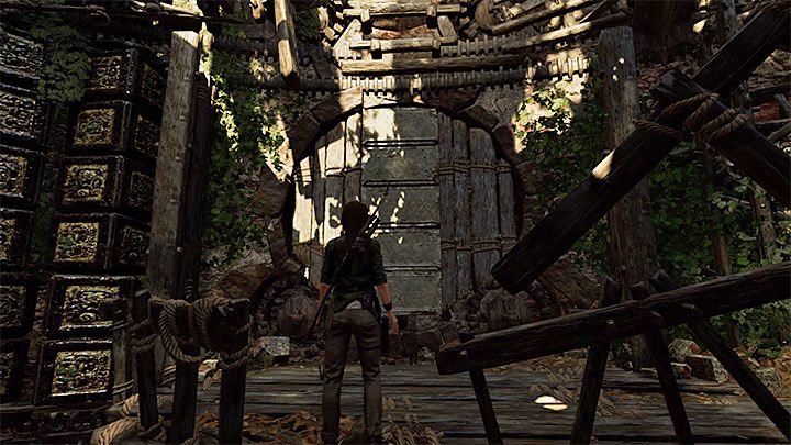 Wdrap się na belkę, ale uważaj na pracujące mechanizmy - Jak zaliczyć Próbę Orła w Shadow of the Tomb Raider? - Shadow of the Tomb Raider - poradnik do gry