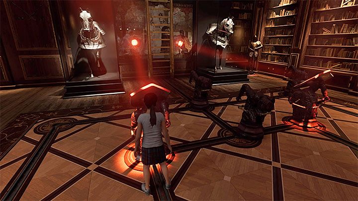 Wróć na dół - Jak rozwiązać zagadkę z Białą Królową w posiadłości Croftów? | Tomb Raider - Shadow of the Tomb Raider - poradnik do gry