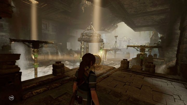 Po prawej stronie pomieszczenia znajdziesz ledwo otwarte wrota - Grobowce wyzwań w Ukryte Miasto w Shadow of the Tomb Raider - Shadow of the Tomb Raider - poradnik do gry