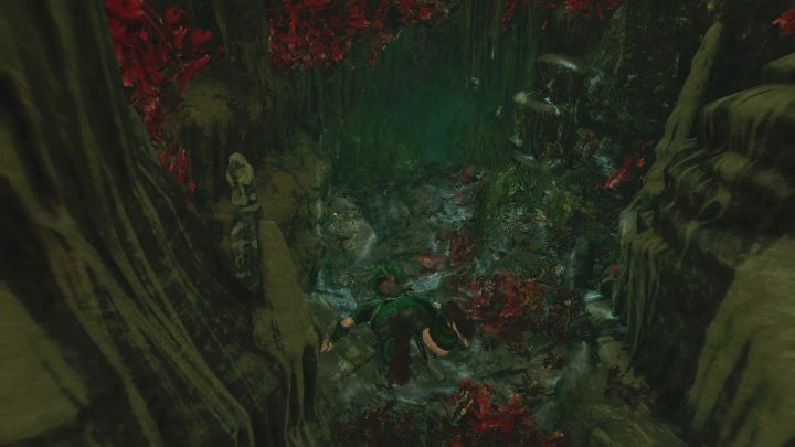 Aby dostać się do grobowca musisz przepłynąć pod wodą - Grobowce wyzwań w Ukryte Miasto w Shadow of the Tomb Raider - Shadow of the Tomb Raider - poradnik do gry