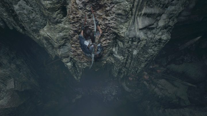 Po wyjściu z wody wskocz na ścianę - Grobowce wyzwań w Ukryte Miasto w Shadow of the Tomb Raider - Shadow of the Tomb Raider - poradnik do gry