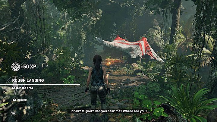 Rozpocznij liniową podróż przez dżunglę - Odzyskanie noża i łuku - Solucja Shadow of the Tomb Raider - Shadow of the Tomb Raider - poradnik do gry