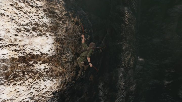 Po wyjściu z jaskini wskocz na ścianę po lewej stronie - Krypty - Peruwiańska dżungla w Shadow of the Tomb Raider - Shadow of the Tomb Raider - poradnik do gry