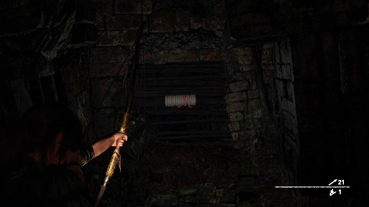 Po wejściu do krypty trafisz do ciemnego pomieszczenia - Krypty - Peruwiańska dżungla w Shadow of the Tomb Raider - Shadow of the Tomb Raider - poradnik do gry