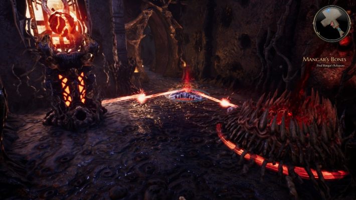 Kolejne czerwone mechanizmy są za drzwiami - Zagadki w Bards Tale 4 - Czerwone mechanizmy - The Bards Tale 4 - poradnik do gry