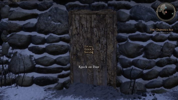 Gdy zapukasz do drugiego domu, za tobą pojawią się siostry, z którymi musisz porozmawiać - Wyruszajmy na wyspy Stennish - zadanie w The Bards Tale 4 - solucja - The Bards Tale 4 - poradnik do gry
