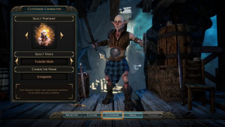 Na tym etapie musisz wybrać elementy kosmetyczne charakteryzujące twoją postać - Tworzenie postaci w Bards Tale 4 - The Bards Tale 4 - poradnik do gry