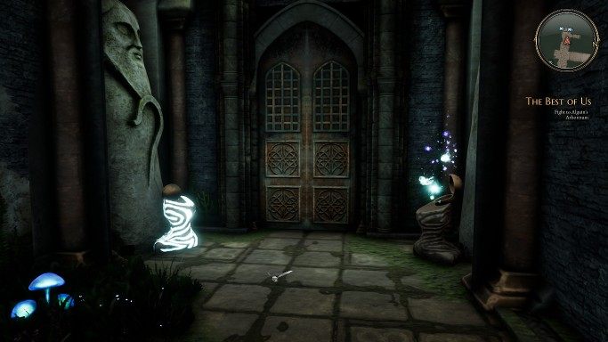 Teraz użyj drzwi za totemem zapisu - Ukryta ręka i Najlepsi z nas - zadania w The Bards Tale 4 - solucja - The Bards Tale 4 - poradnik do gry