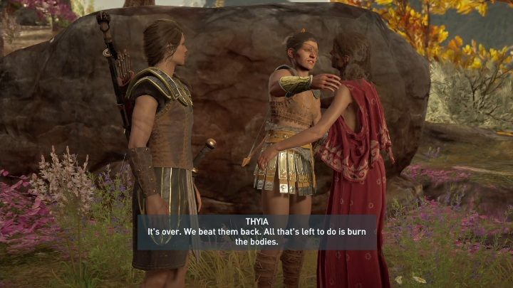 Romans możesz skonsumować dopiero pod koniec swojej przygody, po wykonaniu misji Blood for Aphrodite/Krew Afrodyty - Thyia - Romanse w Assassins Creed Odyssey - Assassins Creed Odyssey - poradnik do gry