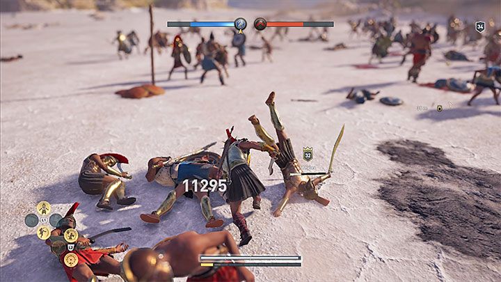 W trakcie swobodnego przemierzania świata gry czy podczas skradania się pasek zdrowia może samoczynnie odnowić się - Jak leczyć bohatera w Assassins Creed Odyssey? - Assassins Creed Odyssey - poradnik do gry