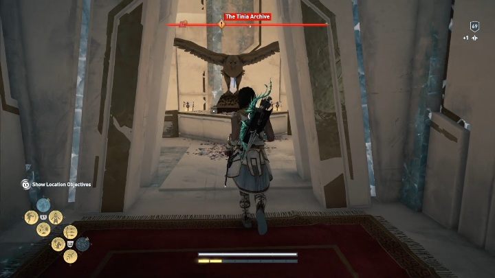 Najważniejsza skrzynia w tej lokacji (z wiedzą) znajduje się w małym pomieszczeniu - Archiwum Tinii w AC Odyssey Lost Atlantydy DLC - Assassins Creed Odyssey - poradnik do gry