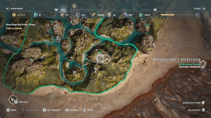 Misja ta rozpocznie się od rozmowy z Adonisem - Władza to rozkosz - Solucja Los Atlantydy w AC Odyssey - Assassins Creed Odyssey - poradnik do gry