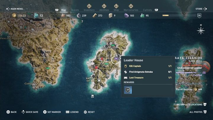 3 - Enigmatyczne ostrakony - Wyspa Piratów - Assassins Creed Odyssey - poradnik do gry