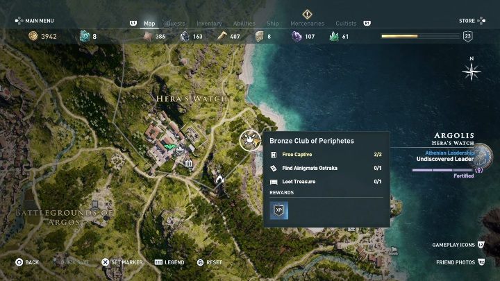 3 - Enigmatyczne ostrakony w Argolis - Assassins Creed Odyssey - poradnik do gry