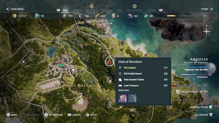 4 - Enigmatyczne ostrakony w Argolis - Assassins Creed Odyssey - poradnik do gry
