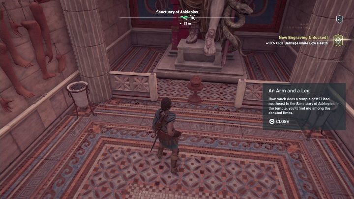 Rozwiązanie zagadki: Udaj się do Sanktuarium - Enigmatyczne ostrakony w Argolis - Assassins Creed Odyssey - poradnik do gry