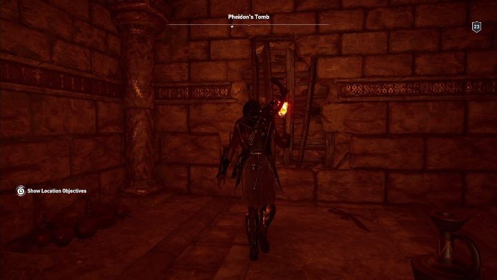 Solucja: Wejdź do środka i rozbij deski blokujące przejście - Grobowce w Argolis - Assassins Creed Odyssey - poradnik do gry