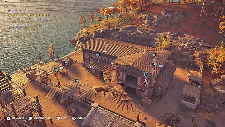 Zwiad w grze Assassins Creed: Odyssey przeprowadza się w taki sam sposób jak w AC: Origins, a więc z powietrza - Skradanie się w Assassins Creed Odyssey - Assassins Creed Odyssey - poradnik do gry