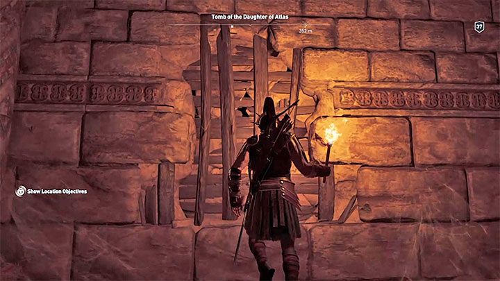 Solucja: Przejdź przez pierwszą komnatę - Grobowce w Arkadii - Assassins Creed Odyssey - poradnik do gry