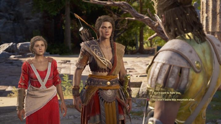 Na szczycie góry spotkasz Kassandrę/Alexiosa - Ważne wybory w rozdziale 9 gry Assassins Creed Odyssey - Assassins Creed Odyssey - poradnik do gry