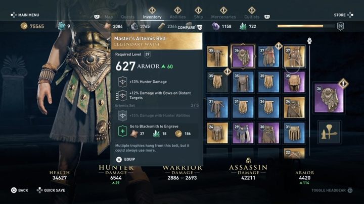 Za wykonanie zadania zdobędziesz +20900 XP - Konstelacja Kalisto w Arkadii - Polowanie na siedem bestii - Assassins Creed Odyssey - poradnik do gry