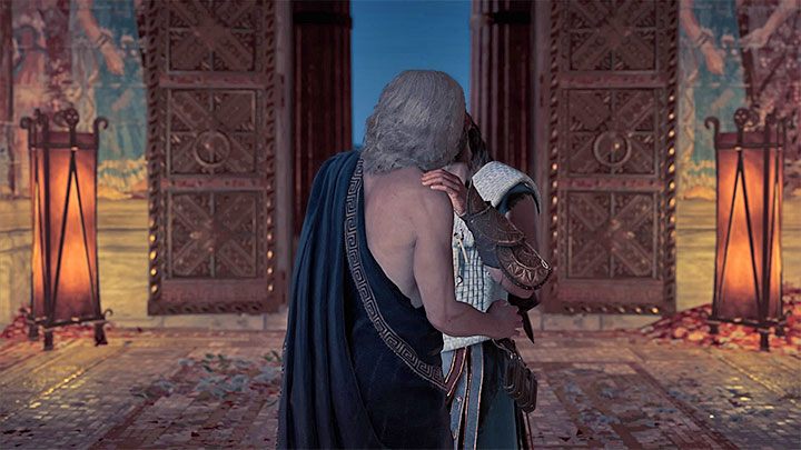 Możesz już powrócić do Alkibiadesa i poinformować go o wykonanym zadaniu - Alkibiades - Romanse w Assassins Creed Odyssey - Assassins Creed Odyssey - poradnik do gry