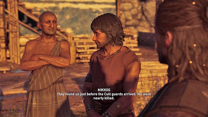 Po zamordowaniu generała i opuszczeniu fortu w ramach zadania Retribution załączy się scenka z nowego spotkania - Mikkos - Romanse w Assassins Creed Odyssey - Assassins Creed Odyssey - poradnik do gry