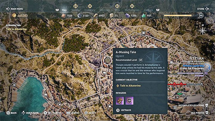 1 - Aikaterine - Romanse w Assassins Creed Odyssey - Assassins Creed Odyssey - poradnik do gry