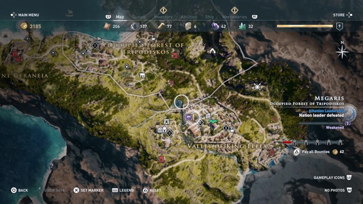 1 - Enigmatyczne ostrakony w Megaris - Assassins Creed Odyssey - poradnik do gry