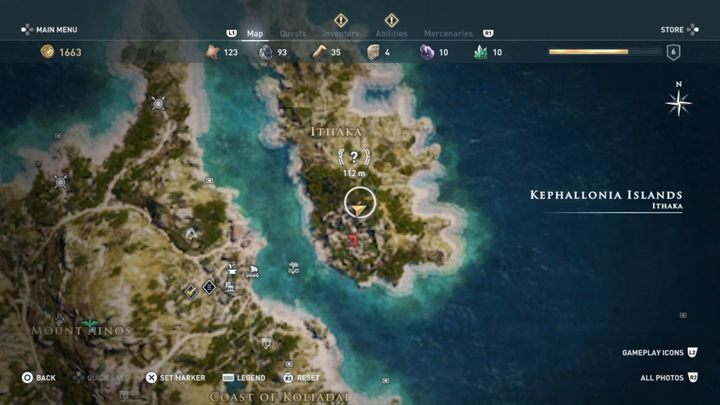 7 - Enigmatyczne Ostrakony na Wyspach Kefalońskich - Assassins Creed Odyssey - poradnik do gry