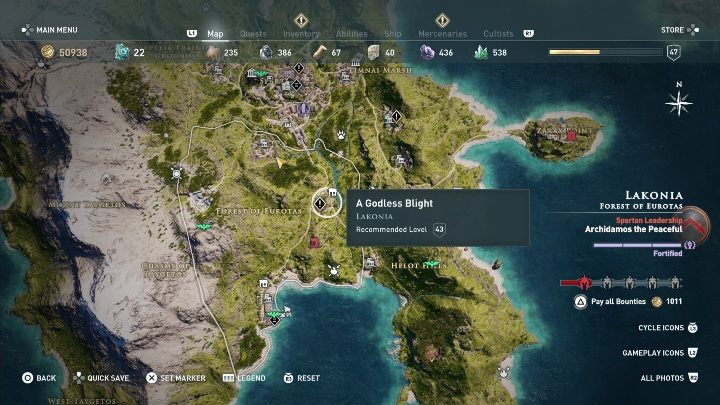 Start misji: Porozmawiaj z Lanike - Zadania poboczne w Lakonii - Assassins Creed Odyssey - poradnik do gry