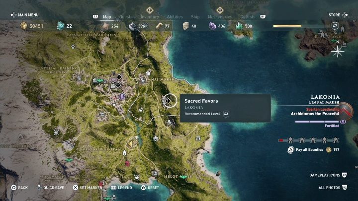 Start misji: Porozmawiaj z kobietą - Zadania poboczne w Lakonii - Assassins Creed Odyssey - poradnik do gry