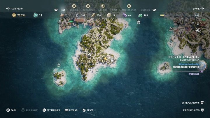 2 - Enigmatyczne ostrakony - Wyspy Srebrne - Assassins Creed Odyssey - poradnik do gry