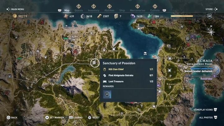 1 - Enigmatyczne ostrakony w regionie Achaja - Assassins Creed Odyssey - poradnik do gry