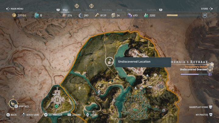 5 - Azyl Ferai - Pomnik Marmurowej Dziewicy w DLC Lost Atlantydy - Assassins Creed Odyssey - poradnik do gry