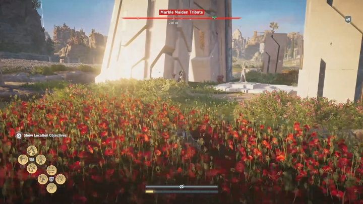 Jeden z Pomniki Marmurowej Dziewicy znajduje się zaraz obok granicy z Azylem - Asfodelowe Łąki - Pomnik Marmurowej Dziewicy w DLC Lost Atlantydy - Assassins Creed Odyssey - poradnik do gry