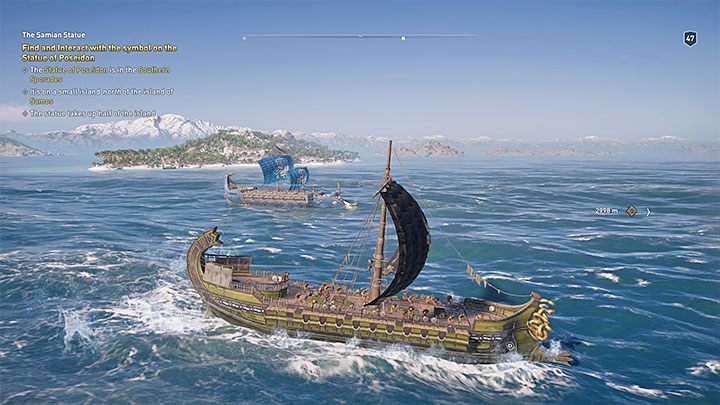 Statki Ateńczyków mają niebieskie żagle - Jak rozpoznawać inne statki na morzu w Assassins Creed Odyssey? - Assassins Creed Odyssey - poradnik do gry