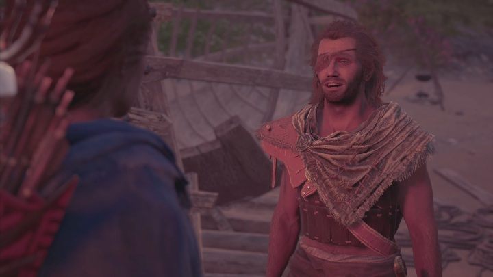 Udaj się na plażę koło Doliny Królów, aby porozmawiać z mężczyzną - Boska interwencja - Solucja Assassins Creed Odyssey - Assassins Creed Odyssey - poradnik do gry