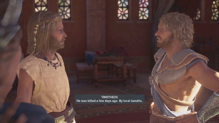 Wraz z mężczyzną udasz się na farmę - Braterska Pokusa - Solucja Assassins Creed Odyssey - Assassins Creed Odyssey - poradnik do gry