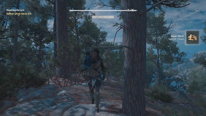 Twoim ostatni zadaniem jest zdobycie srebrnej brzozy - Dziedzictwo poetki - Solucja Assassins Creed Odyssey - Assassins Creed Odyssey - poradnik do gry