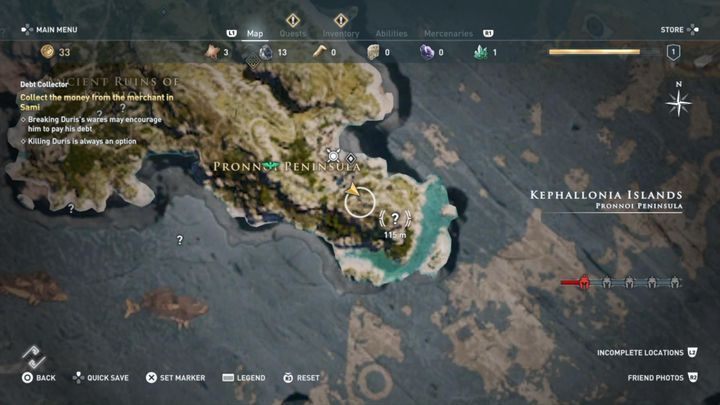 1 - Wyspy Kefalońskie - Misje poboczne w Assassins Creed Odyssey - Assassins Creed Odyssey - poradnik do gry