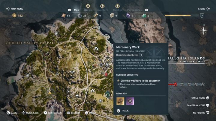 Start misji: Tablica informacyjna obok miasta Sami - Wyspy Kefalońskie - Misje poboczne w Assassins Creed Odyssey - Assassins Creed Odyssey - poradnik do gry